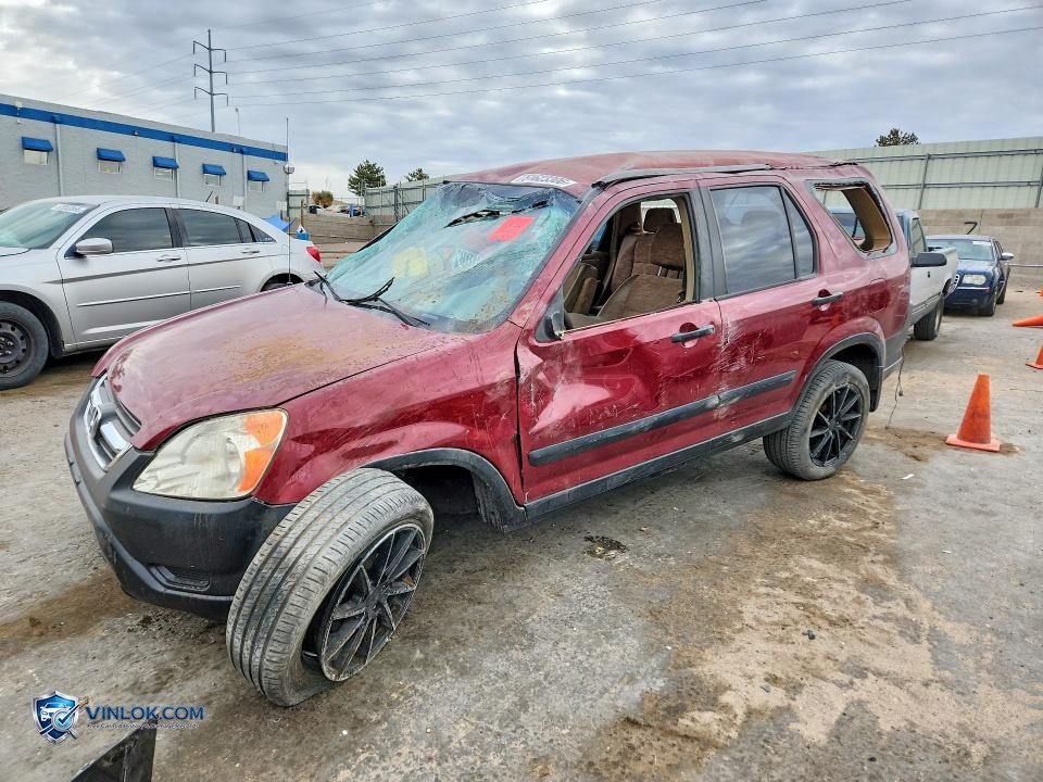 2004 HONDA CR-V LX – Lot 51623306 auction photo
