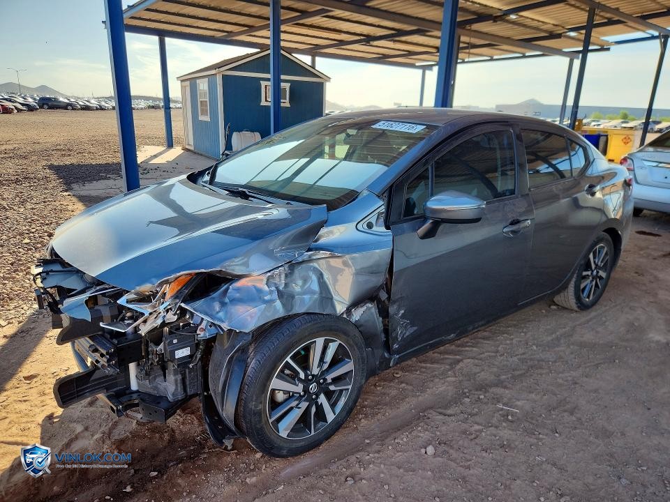 2021 NISSAN VERSA SV – Lot 51627116 auction photo