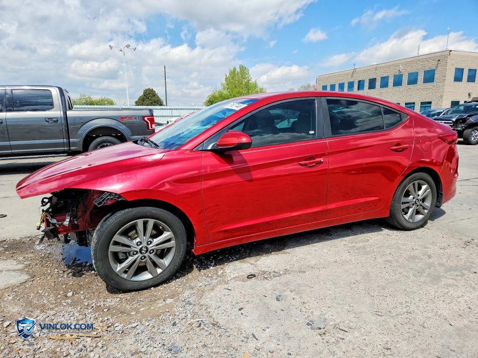 2018 HYUNDAI ELANTRA SEL – Lot 51627446 auction photo