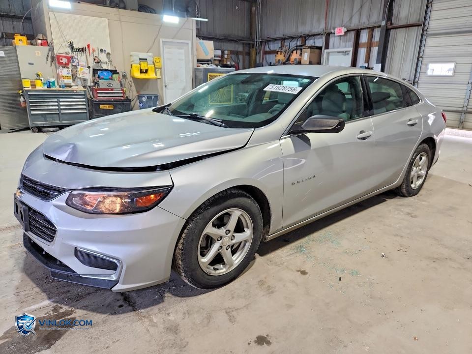 2017 CHEVROLET MALIBU LS – Lot 51628756 auction photo