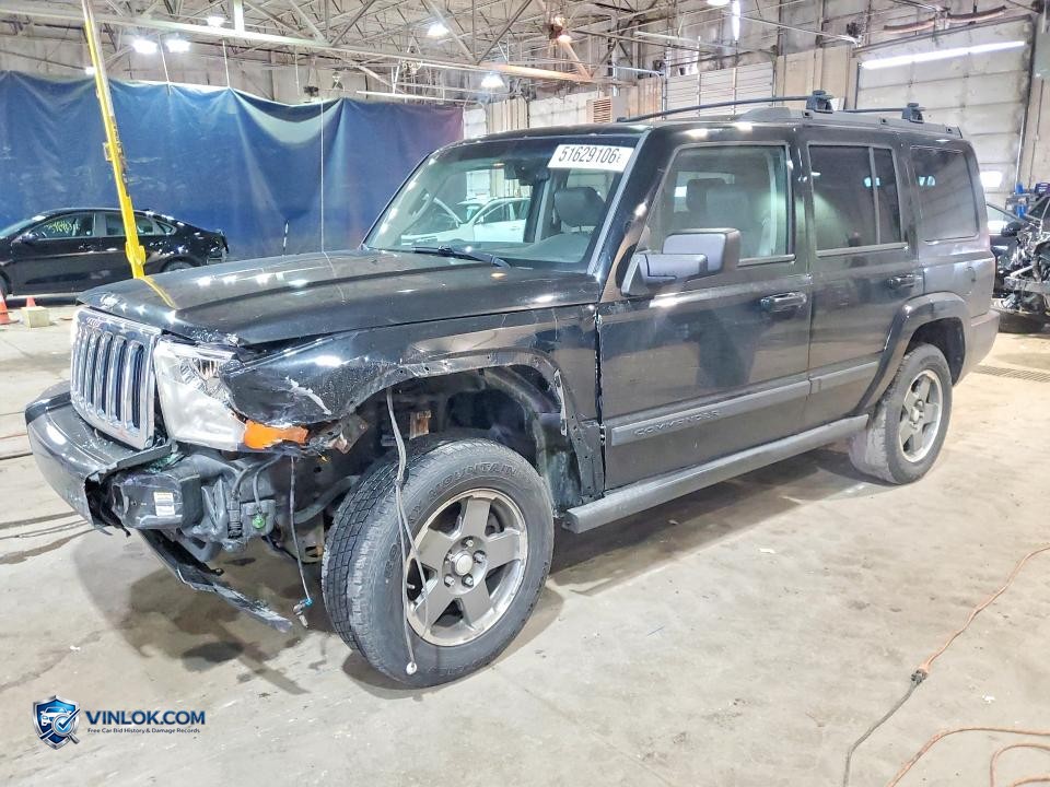 2007 JEEP COMMANDER – Lot 51629106 auction photo