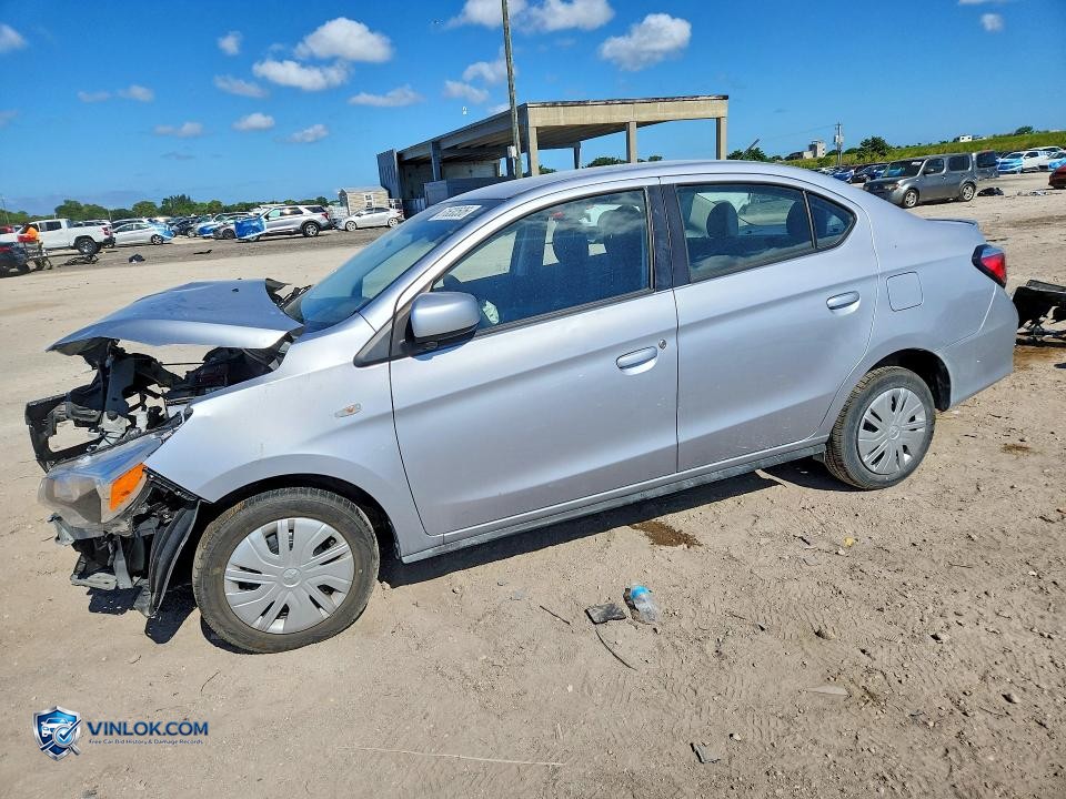 2024 MITSUBISHI MIRAGE G4 ES – Lot 51630506 auction photo