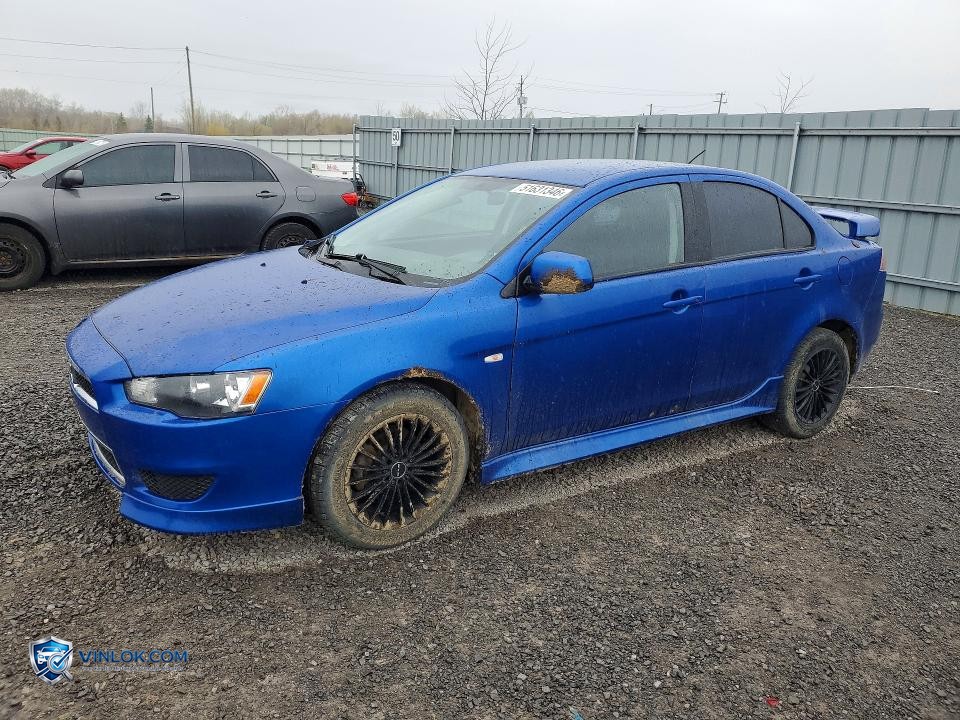2012 MITSUBISHI LANCER ES – Lot 51631346 auction photo