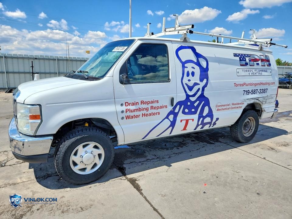 2014 FORD ECONOLINE E250 VAN – Lot 51632136 auction photo
