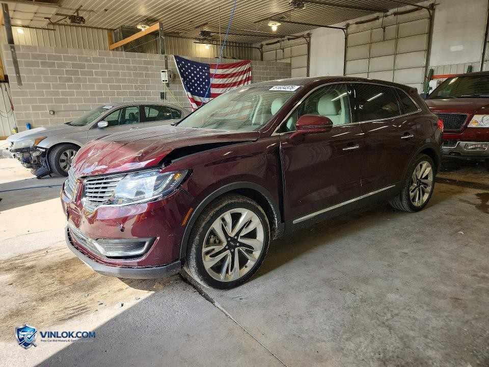 2018 LINCOLN MKX RESERVE – Lot 51634376 auction photo