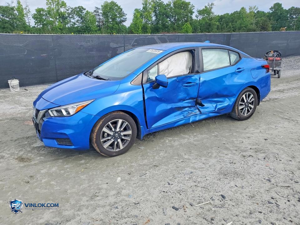 2020 NISSAN VERSA SV – Lot 51635526 auction photo