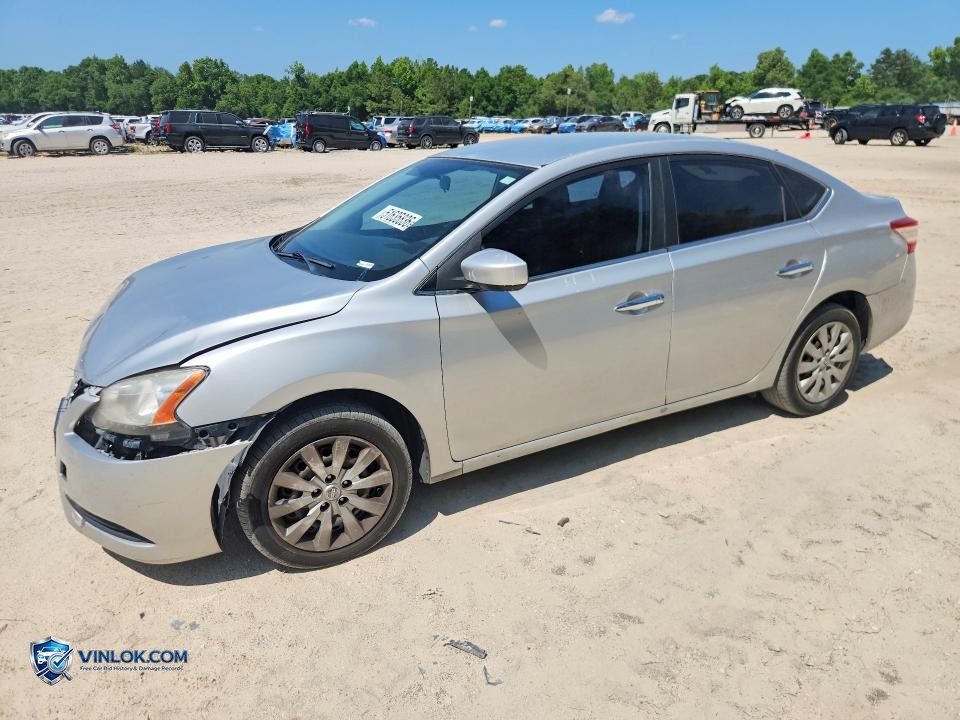 2014 NISSAN SENTRA SV – Lot 51635836 auction photo