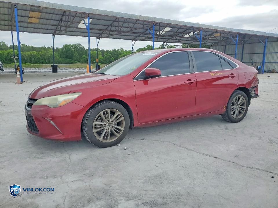 2016 TOYOTA CAMRY LE – Lot 51635906 auction photo