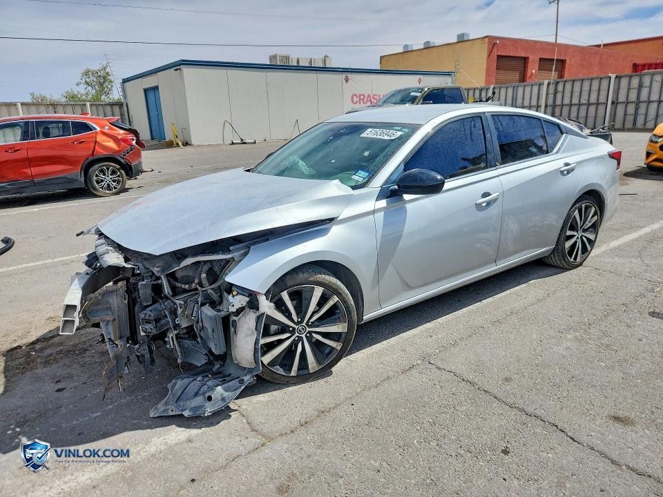 2022 NISSAN ALTIMA SR – Lot 51636946 auction photo