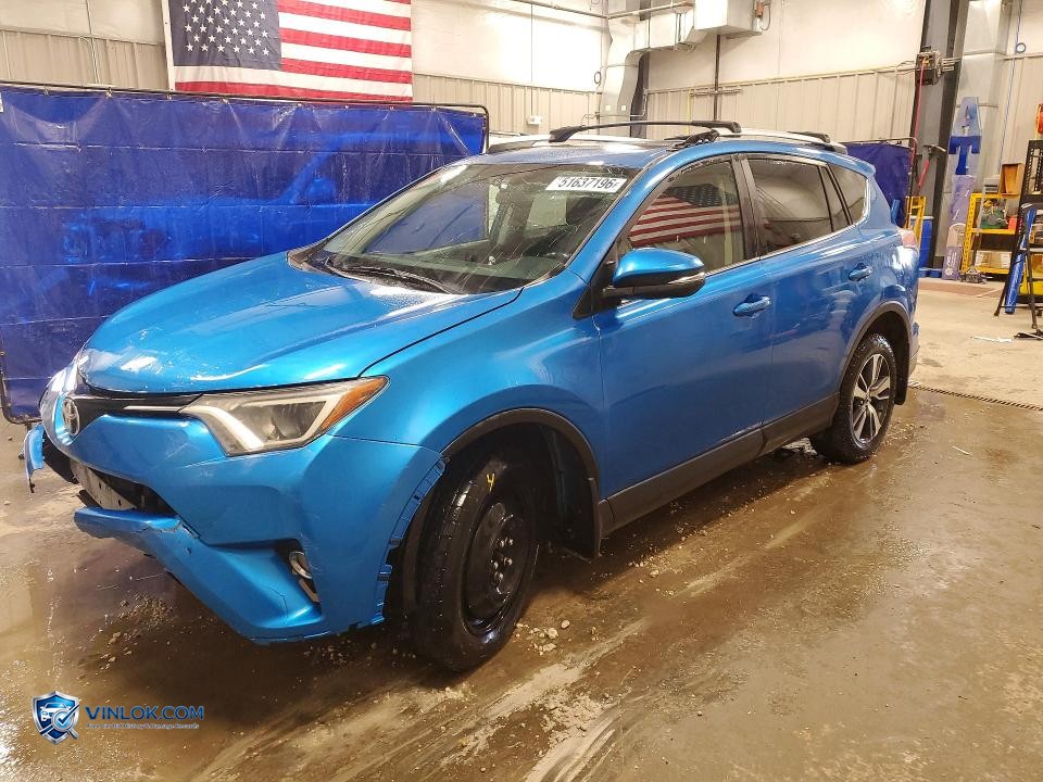 2016 TOYOTA RAV4 XLE – Lot 51637196 auction photo