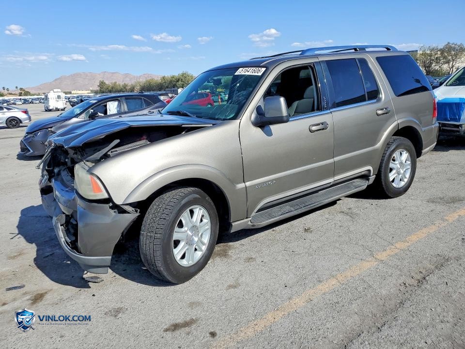 2004 LINCOLN AVIATOR – Lot 51641606 auction photo