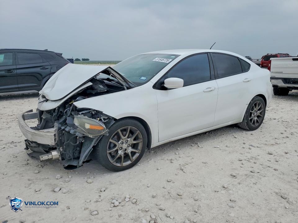 2015 DODGE DART – Lot 51646726 auction photo