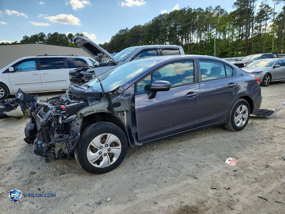 2015 HONDA CIVIC LX – Lot 51647076 auction photo