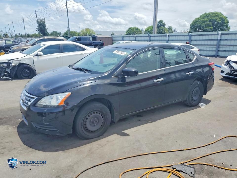 2015 NISSAN SENTRA – Lot 51651026 auction photo
