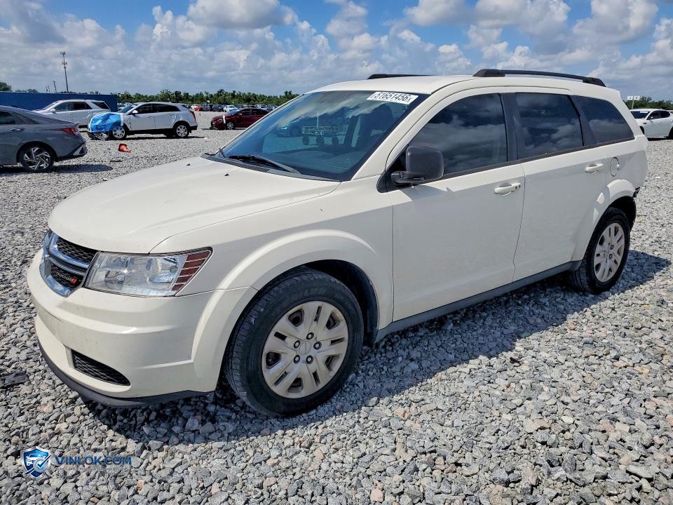 2017 DODGE JOURNEY SE – Lot 51651456 auction photo