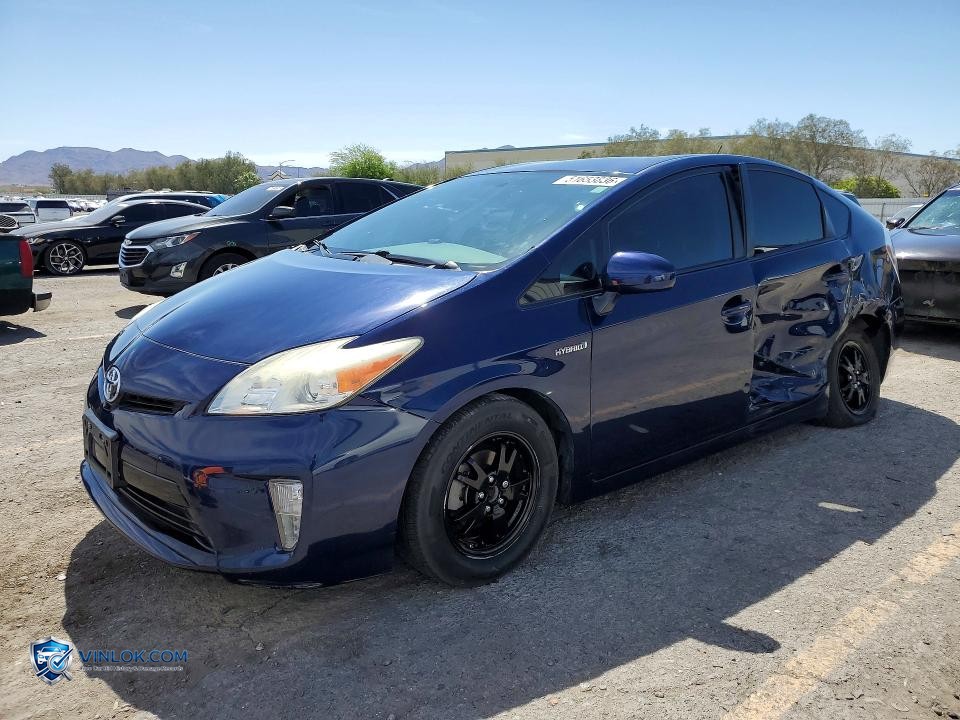 2015 TOYOTA PRIUS – Lot 51653836 auction photo