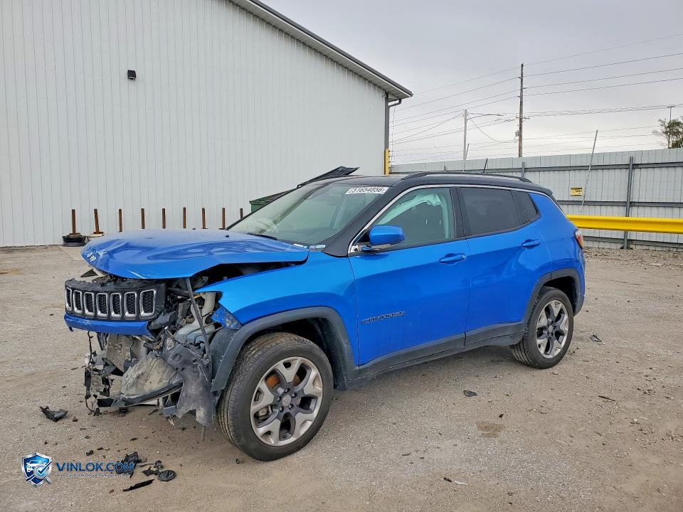 2021 JEEP COMPASS LIMITED – Lot 51654856 auction photo