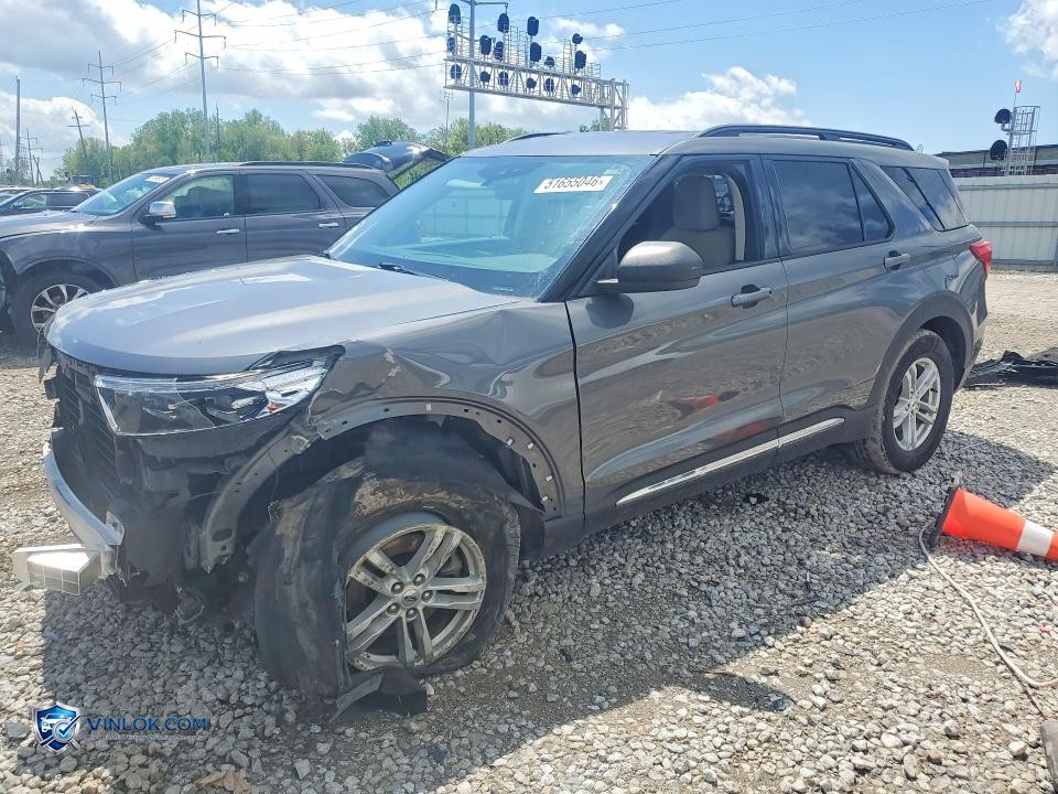 2021 FORD EXPLORER XLT – Lot 51655046 auction photo