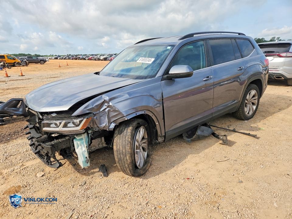 2021 VOLKSWAGEN ATLAS SE – Lot 51655246 auction photo