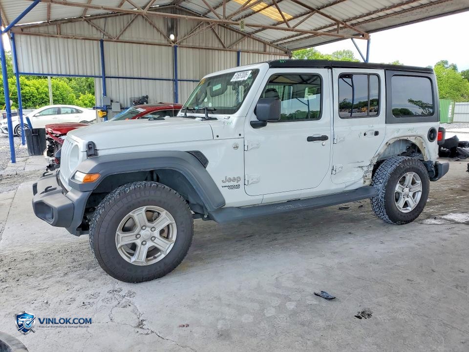 2018 JEEP WRANGLER UNLIMITED SPORT – Lot 51657006 auction photo