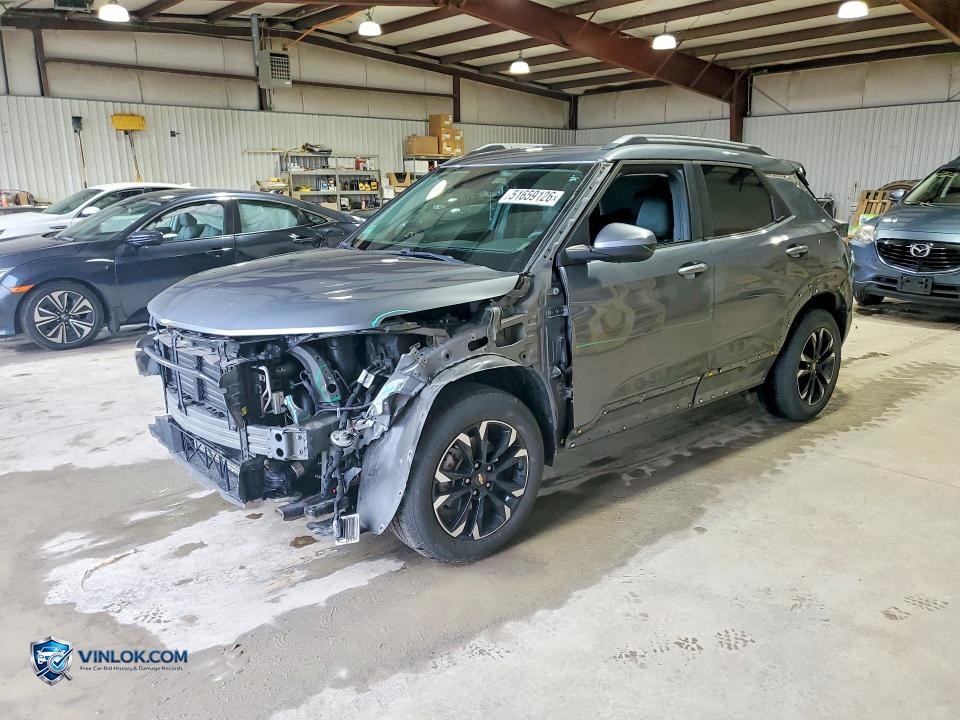 2021 CHEVROLET TRAILBLAZER LT – Lot 51659126 auction photo