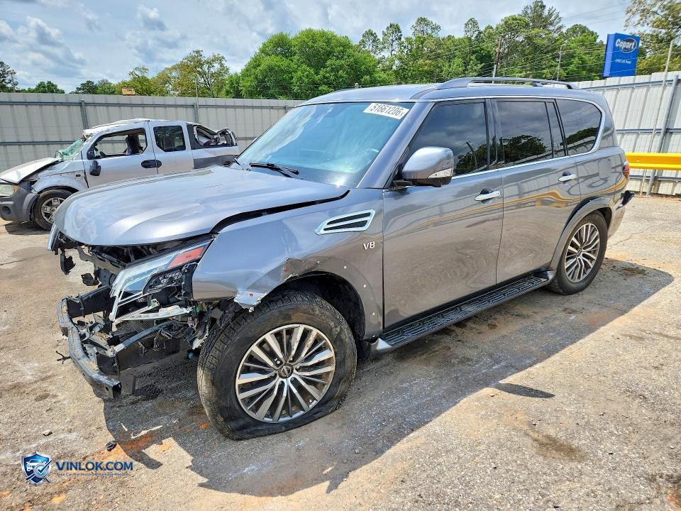 2021 NISSAN ARMADA SL – Lot 51661206 auction photo