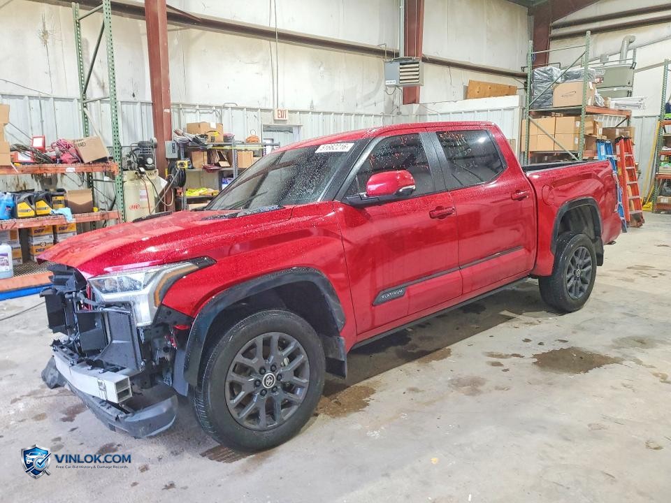 2024 TOYOTA TUNDRA PLATINUM HV – Lot 51662216 auction photo