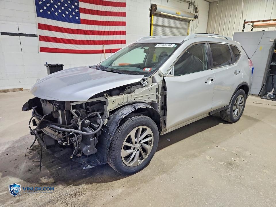 2014 NISSAN ROGUE SL – Lot 51666296 auction photo