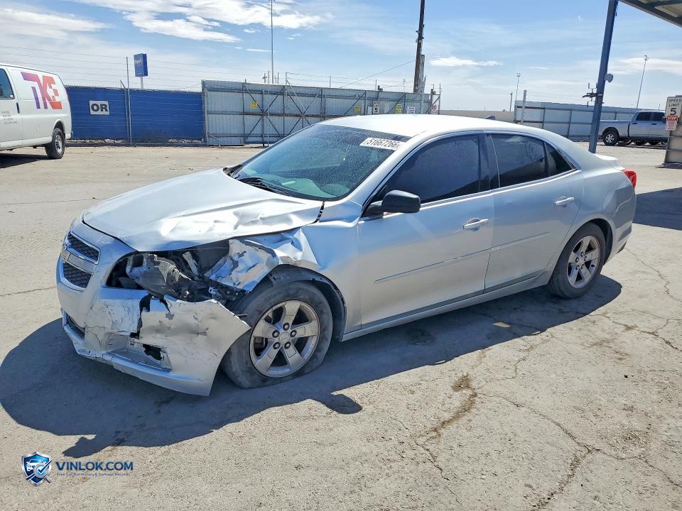 2013 CHEVROLET MALIBU LS – Lot 51667266 auction photo