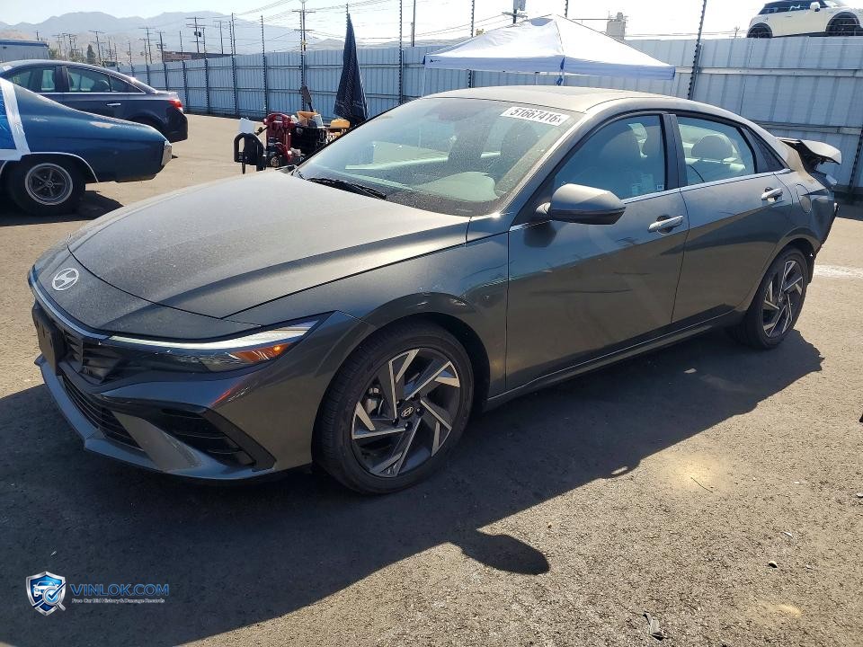 2025 HYUNDAI ELANTRA LIMITED – Lot 51667416 auction photo