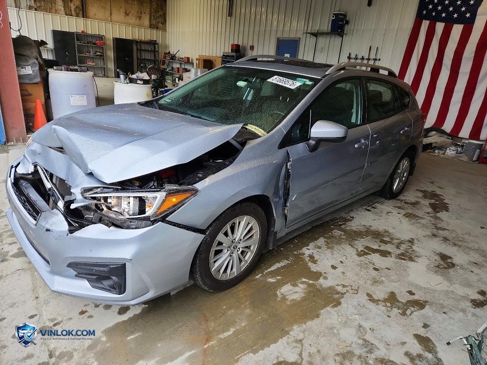 2017 SUBARU IMPREZA PREMIUM – Lot 51669576 auction photo