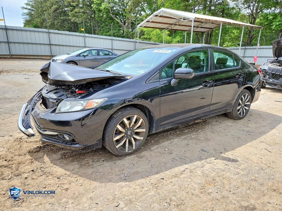 2015 HONDA CIVIC EXL – Lot 51671446 auction photo