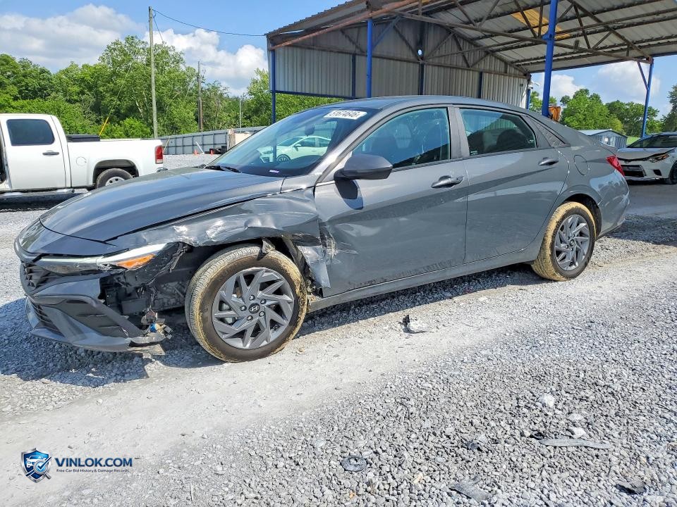 2024 HYUNDAI ELANTRA SEL – Lot 51674646 auction photo