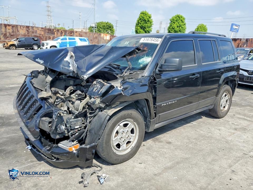 2017 JEEP PATRIOT SPORT – Lot 51676456 auction photo