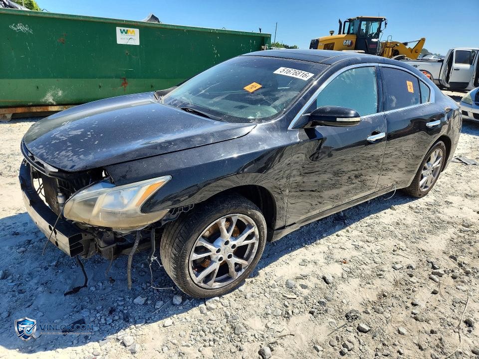 2014 NISSAN MAXIMA 3.5 SV – Lot 51676816 auction photo