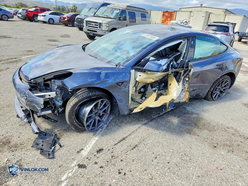 2023 TESLA MODEL 3 – Lot 51677936 auction photo