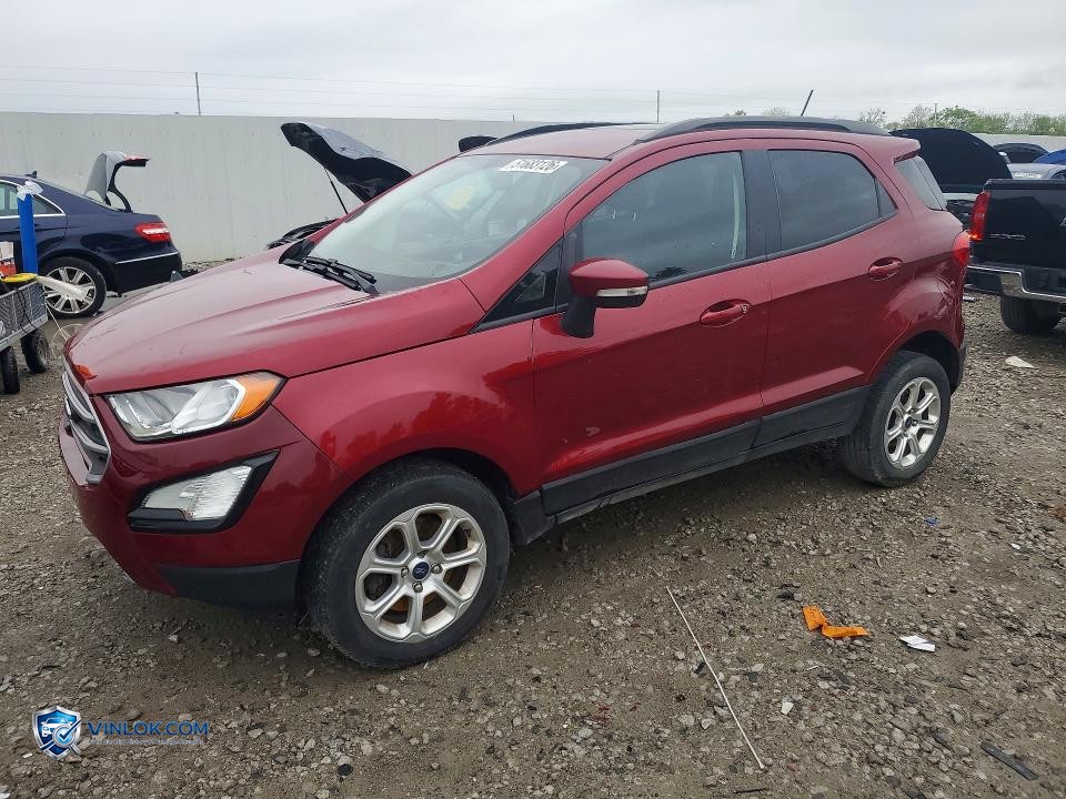 2020 FORD ECOSPORT SE – Lot 51683126 auction photo