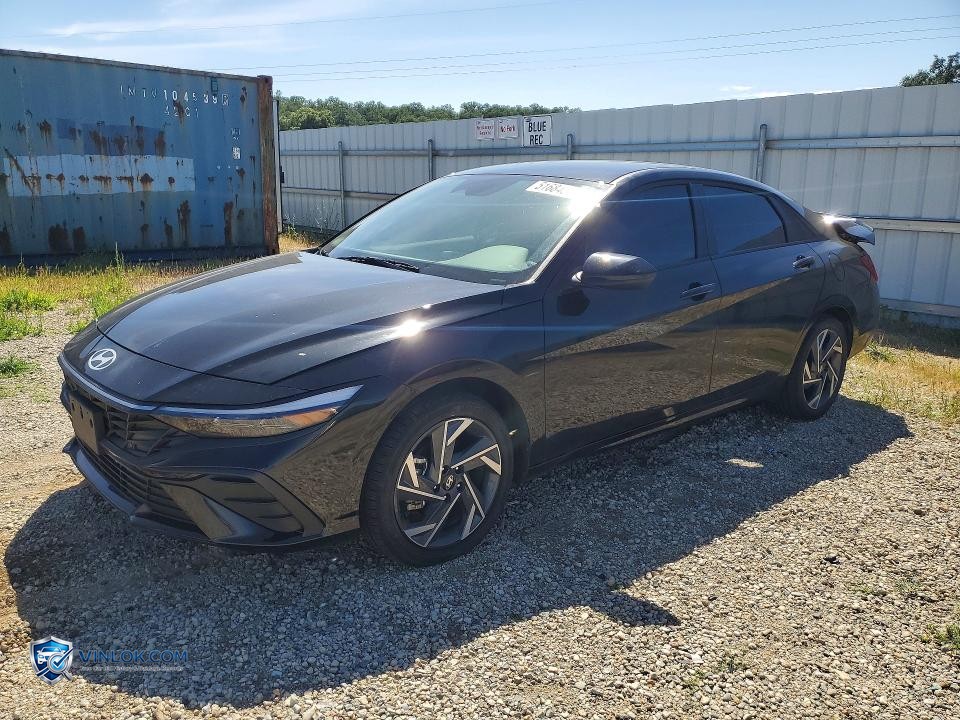 2025 HYUNDAI ELANTRA HYBRID SEL SPORT – Lot 51684316 auction photo