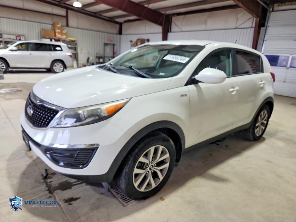 2015 KIA SPORTAGE LX – Lot 51686246 auction photo