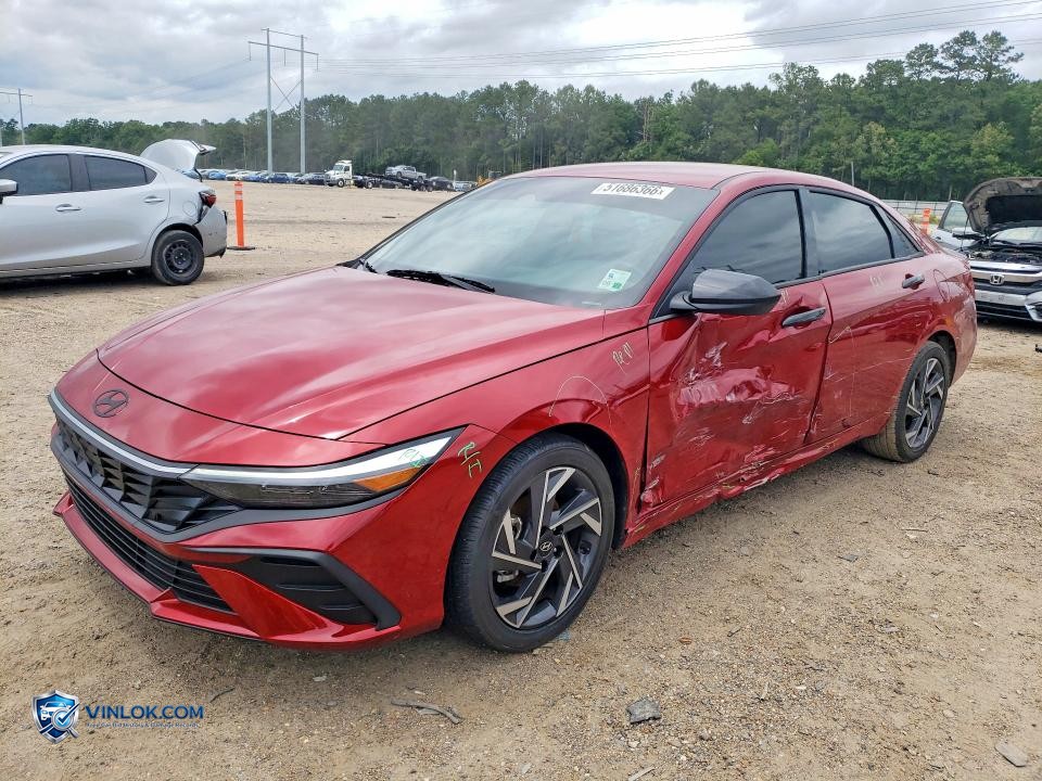 2025 HYUNDAI ELANTRA SEL SPORT – Lot 51686366 auction photo