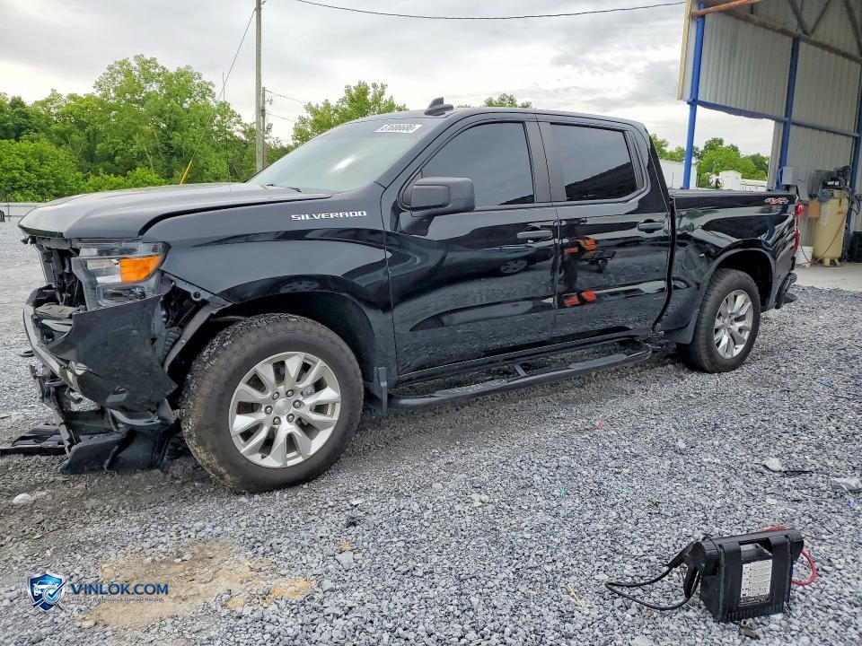 2023 CHEVROLET SILVERADO K1500 CUSTOM – Lot 51686686 auction photo