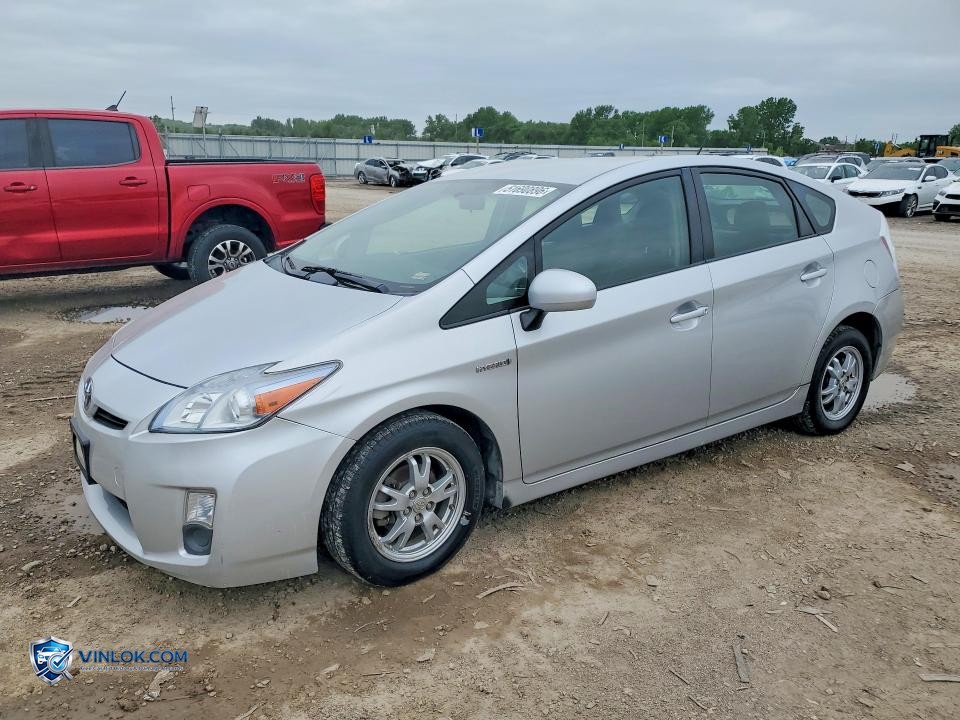 2010 TOYOTA PRIUS II – Lot 51690896 auction photo