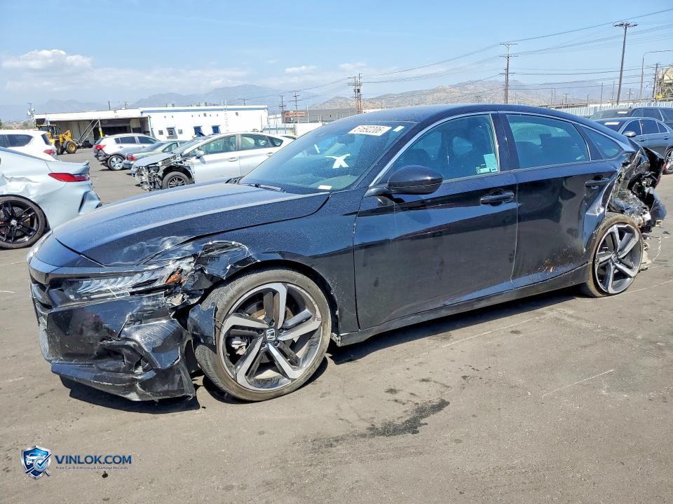 2022 HONDA ACCORD SPORT – Lot 51692206 auction photo