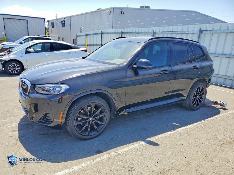 2022 BMW X3 SDRIVE30I – Lot 51699506 auction photo
