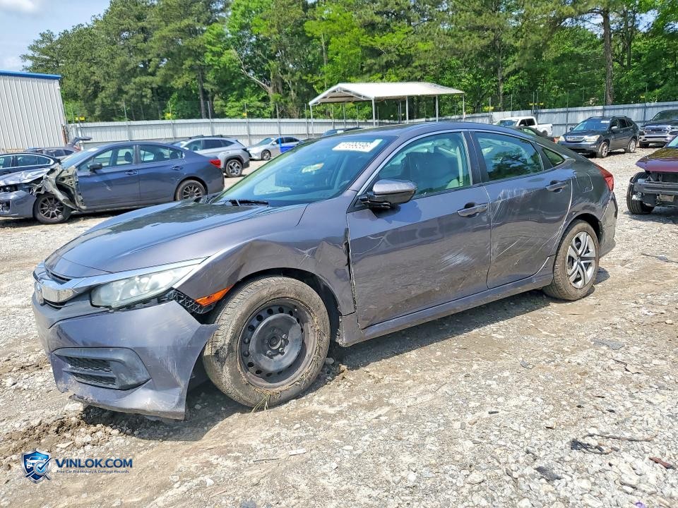 2016 HONDA CIVIC LX – Lot 51699596 auction photo