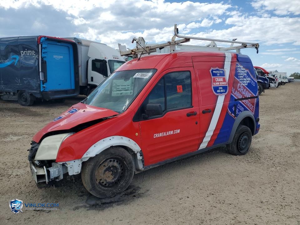 2013 FORD TRANSIT CONNECT XLT DELIVERY VAN – Lot 51700656 auction photo