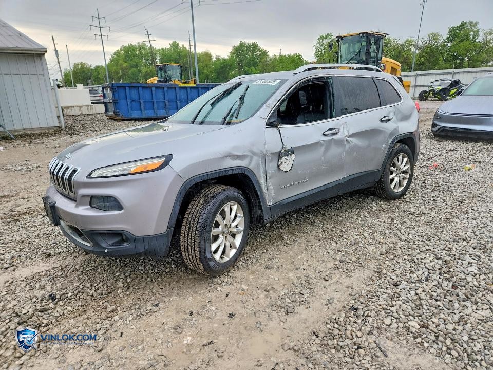 2016 JEEP CHEROKEE LIMITED – Lot 51702366 auction photo