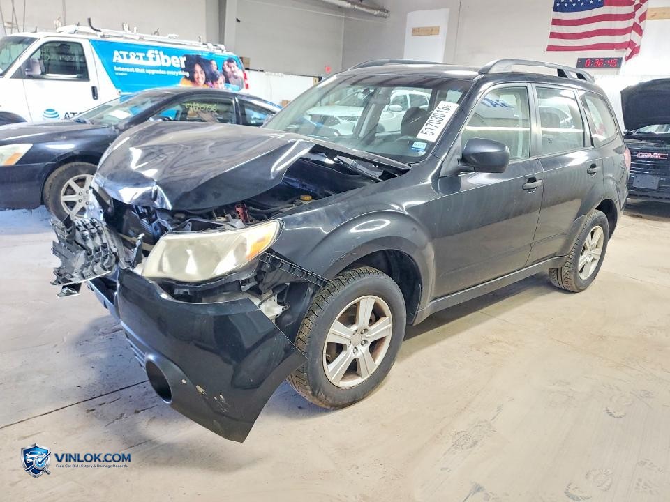2010 SUBARU FORESTER XS – Lot 51703016 auction photo