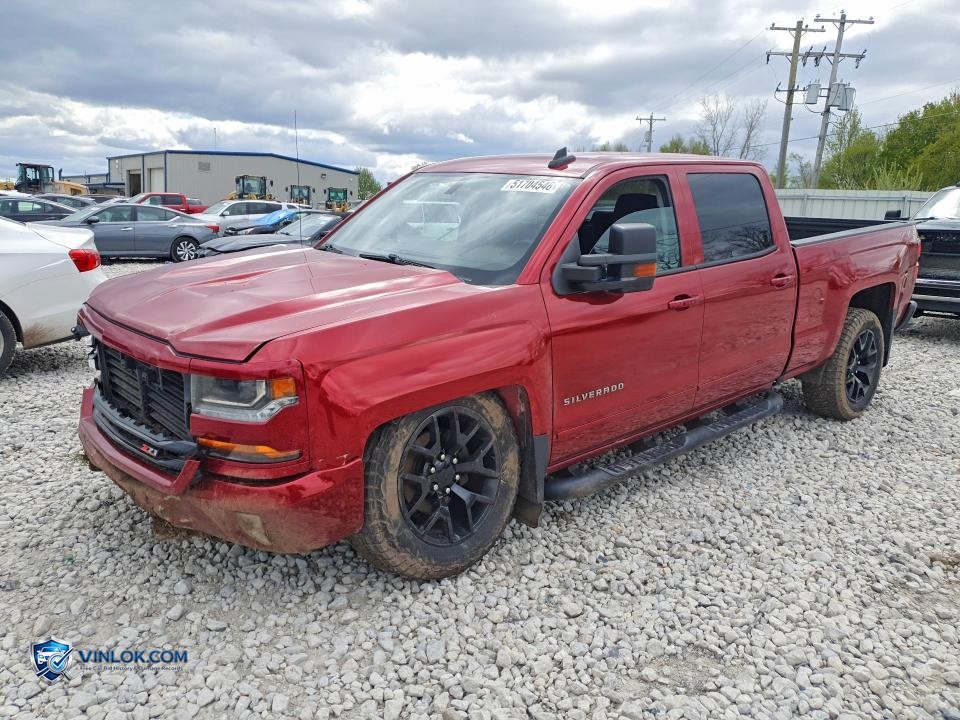 2018 CHEVROLET SILVERADO K1500 LT – Lot 51704546 auction photo