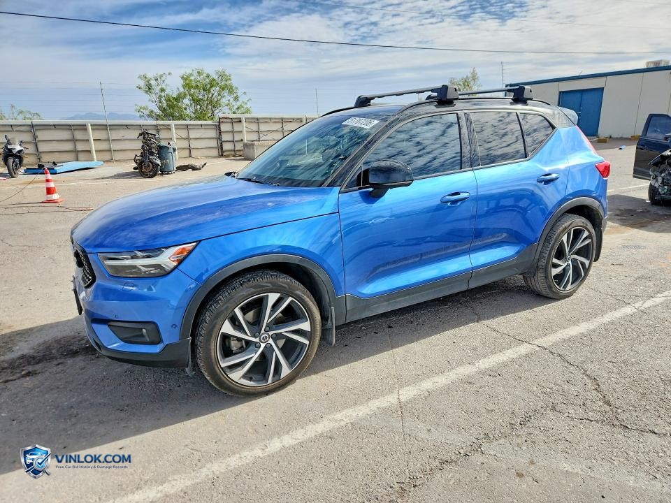 2019 VOLVO XC40 T5 R-DESIGN – Lot 51707206 auction photo